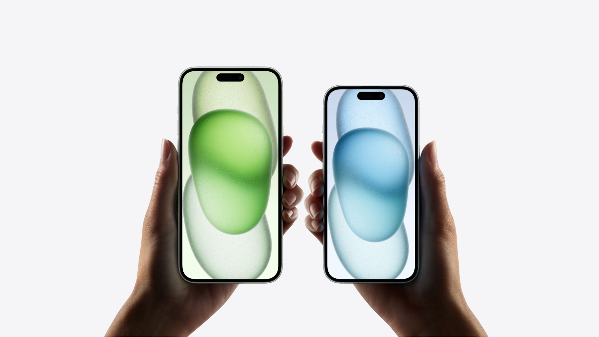 iPhone 15 có kích thước là 6.1 inch trong khi kích thước của iPhone 15 Plus là 6.7 inch